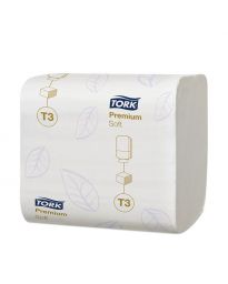 Тоалетна хартия на пачка Tork Premium Soft System T3
