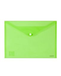 Папка джоб с копче OfficeMe Clear