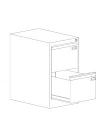 Единичен шкаф за висящи папки Malow File Locker SZK101