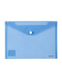 Папка джоб с копче OfficeMe Clear