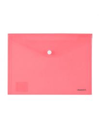 Папка джоб с копче OfficeMe Clear