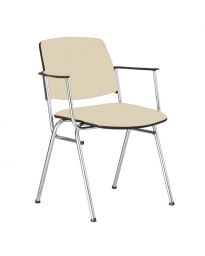 Стол Isit Arm Chrome EcoLeather