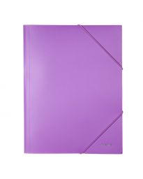 Папка с три капака и ластик OfficeMe Pastel