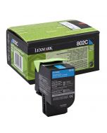 Тонер касета цветна Cyan Lexmark 80C20C0
