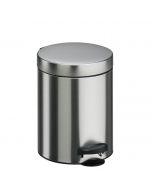 Кош метален с педал Inox Jerry  5 l