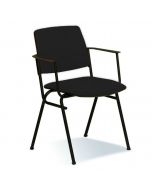 Стол Isit Arm Black EcoLeather