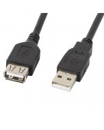 Кабел Lanberg USB-A(M)/USB-A(F)