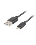 Кабел Lanberg USB-A(M)/Lightning (M)