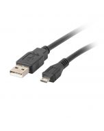 Кабел Lanberg USB-A(M)/USB Micro-B(M)