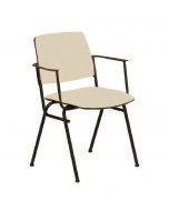 Стол Isit Arm Black EcoLeather