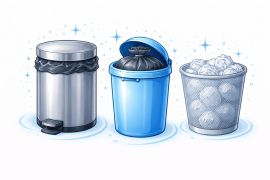 Кошчета, контейнери за смет