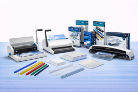 Подвързващи машини, ламинатори, консумативи