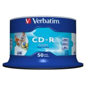 CD-R Verbatim 52x 700 MB шпиндел 50 бр. Printable