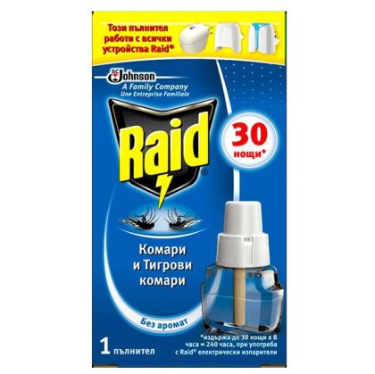 Електрически изпарител срещу летящи насекоми Raid
