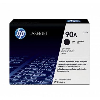 Тонер касета черна HP no. 90A CE390A