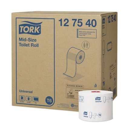 Тоалетна хартия Tork Universal Mid-Size System T6