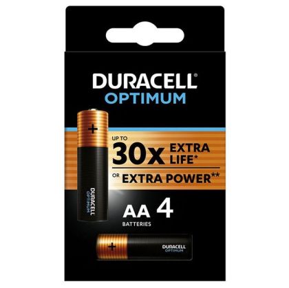 Алкална батерия Duracell Optimum