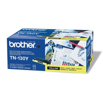 Тонер касета цветна Yellow Brother TN-130Y