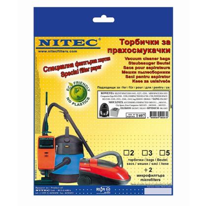 Торби за прахосмукачка Nitec T407