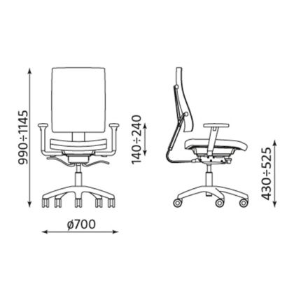 Стол 4ME White GTP
