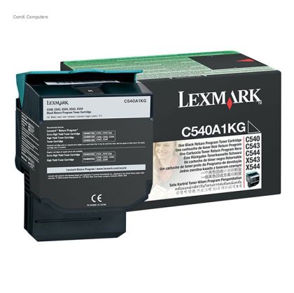 Тонер касета черна Lexmark C540A1KG