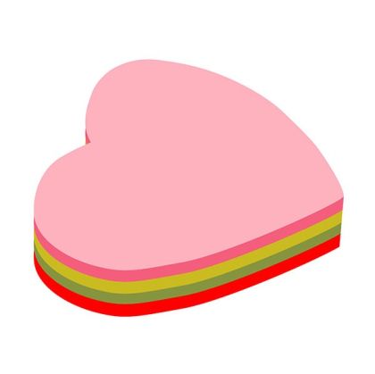 Самозалепващи листчета Info Notes Сърце