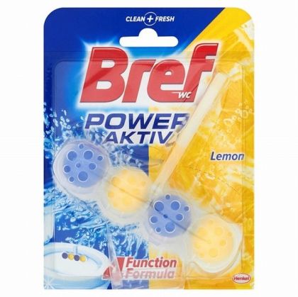 Ароматизатор за WC Bref Power Activ 50 g Lemon