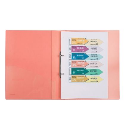 Папка с два ринга и джоб OfficeMe