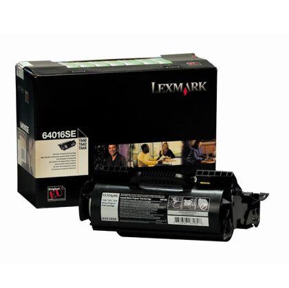 Тонер касета черна Lexmark 64016SE