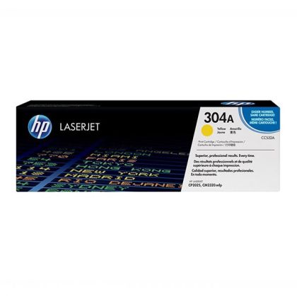 Тонер касета цветна Yellow HP no. 304A CC532A