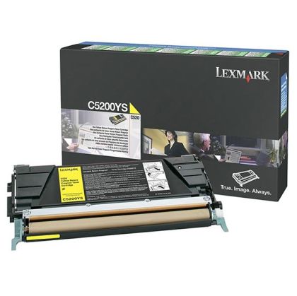 Тонер касета цветна Yellow Lexmark C5200YS
