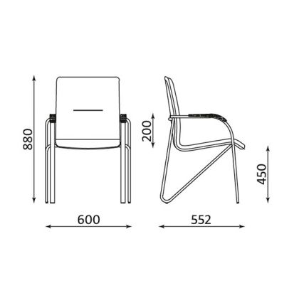 Стол Samba Chrome