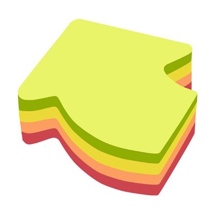 Самозалепващи листчета Info Notes Стрелка