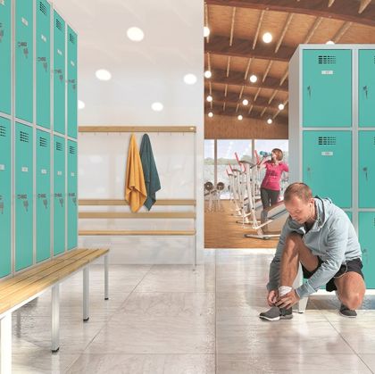 Метален гардероб Malow Wardrobe Locker SUM330W