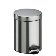 Кош метален с педал Inox Jerry 9 l