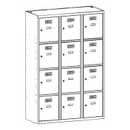 Метален гардероб Malow Wardrobe Locker SUS434W