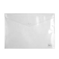 Папка джоб с копче OfficeMe Clear