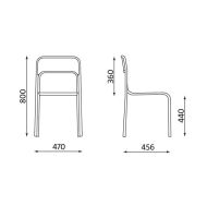 Стол Cortina Chrome