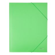 Папка с три капака и ластик OfficeMe Pastel