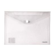 Папка джоб с копче OfficeMe Clear