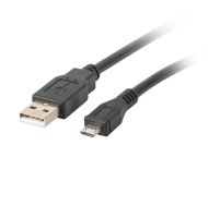 Кабел Lanberg USB-A(M)/USB Micro-B(M)