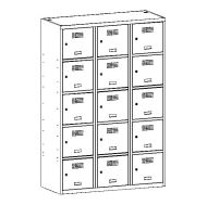 Метален гардероб Malow Wardrobe Locker SUS435W