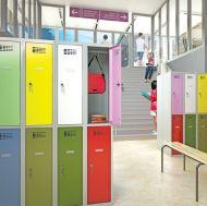 Метален гардероб Malow Wardrobe Locker SUS332W