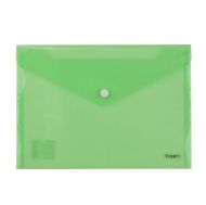 Папка джоб с копче OfficeMe Clear