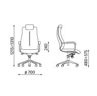 Стол Sonata Steel 24/7 XXL