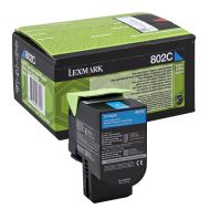 Тонер касета цветна Cyan Lexmark 80C20C0